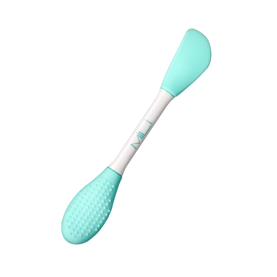Mask Spatula and Cleaning Brush Turquoise