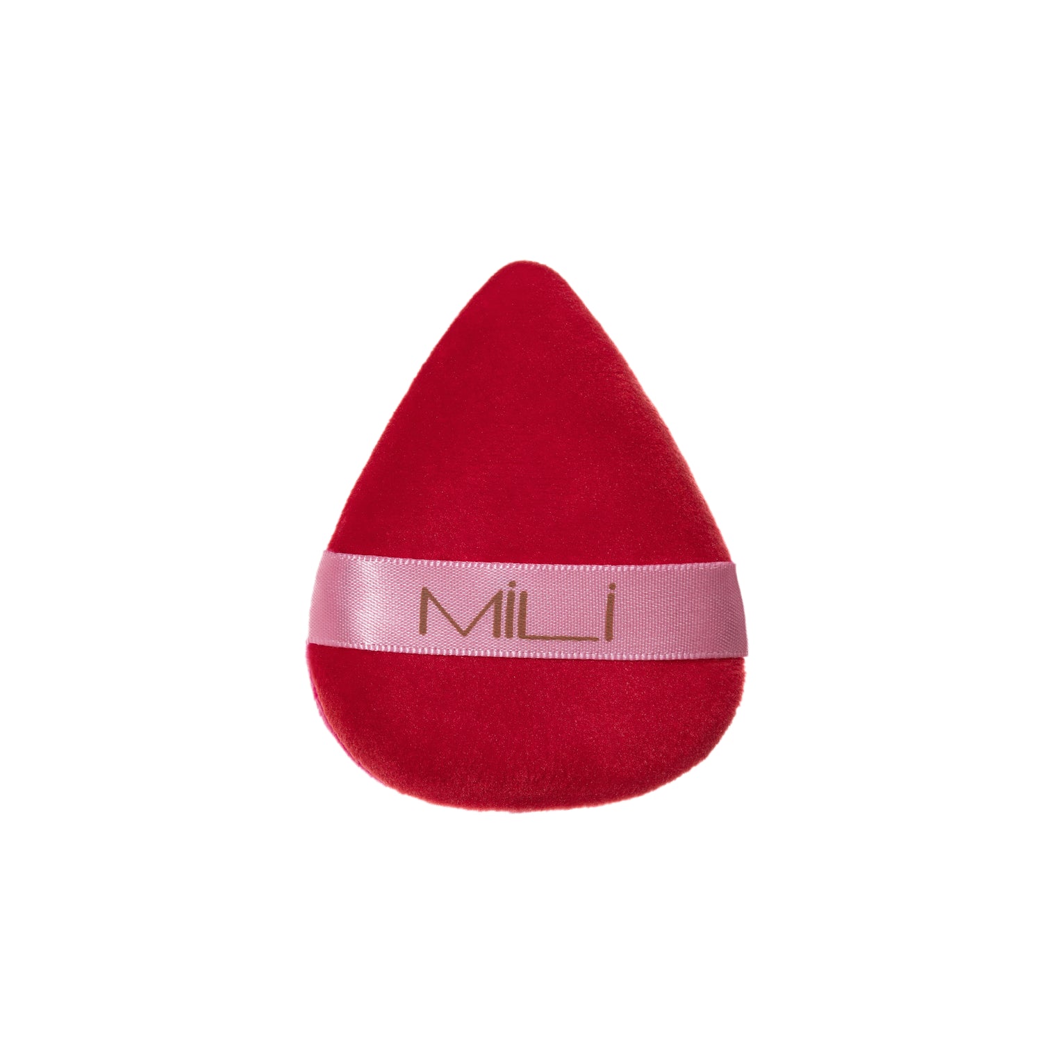 Powder Bake Puff Triangle Red