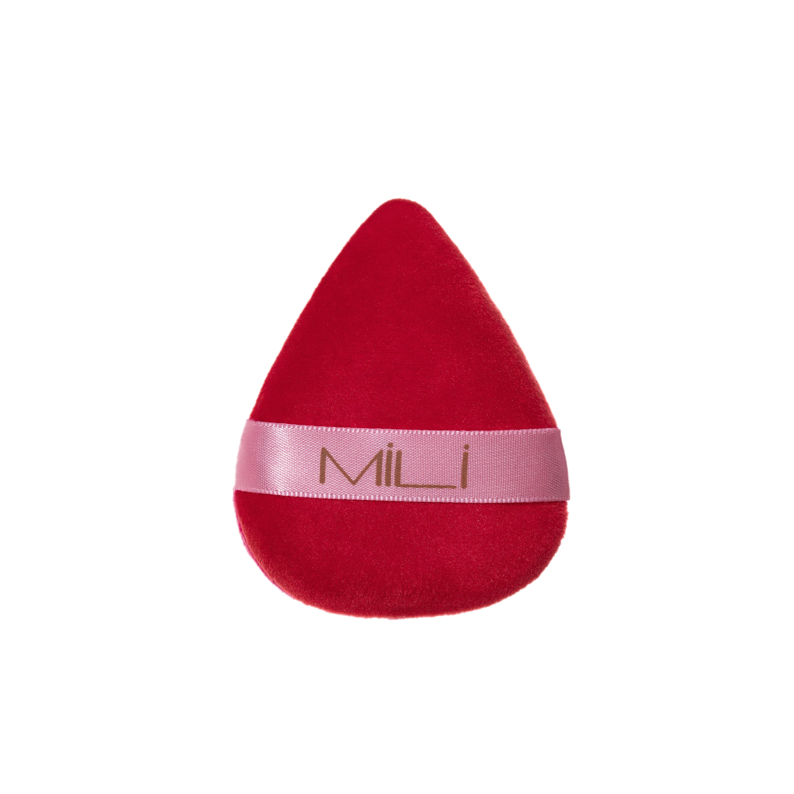 <tc>Powder Bake Puff Triangle Red</tc>