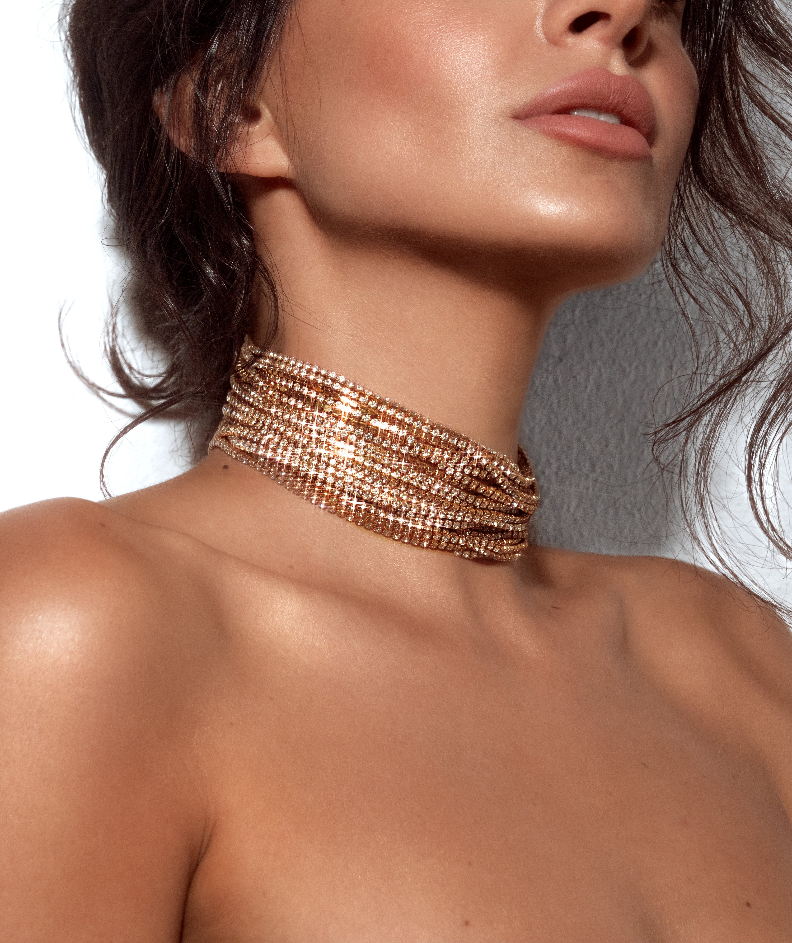 Golden Sphere Necklace/ Bracelet