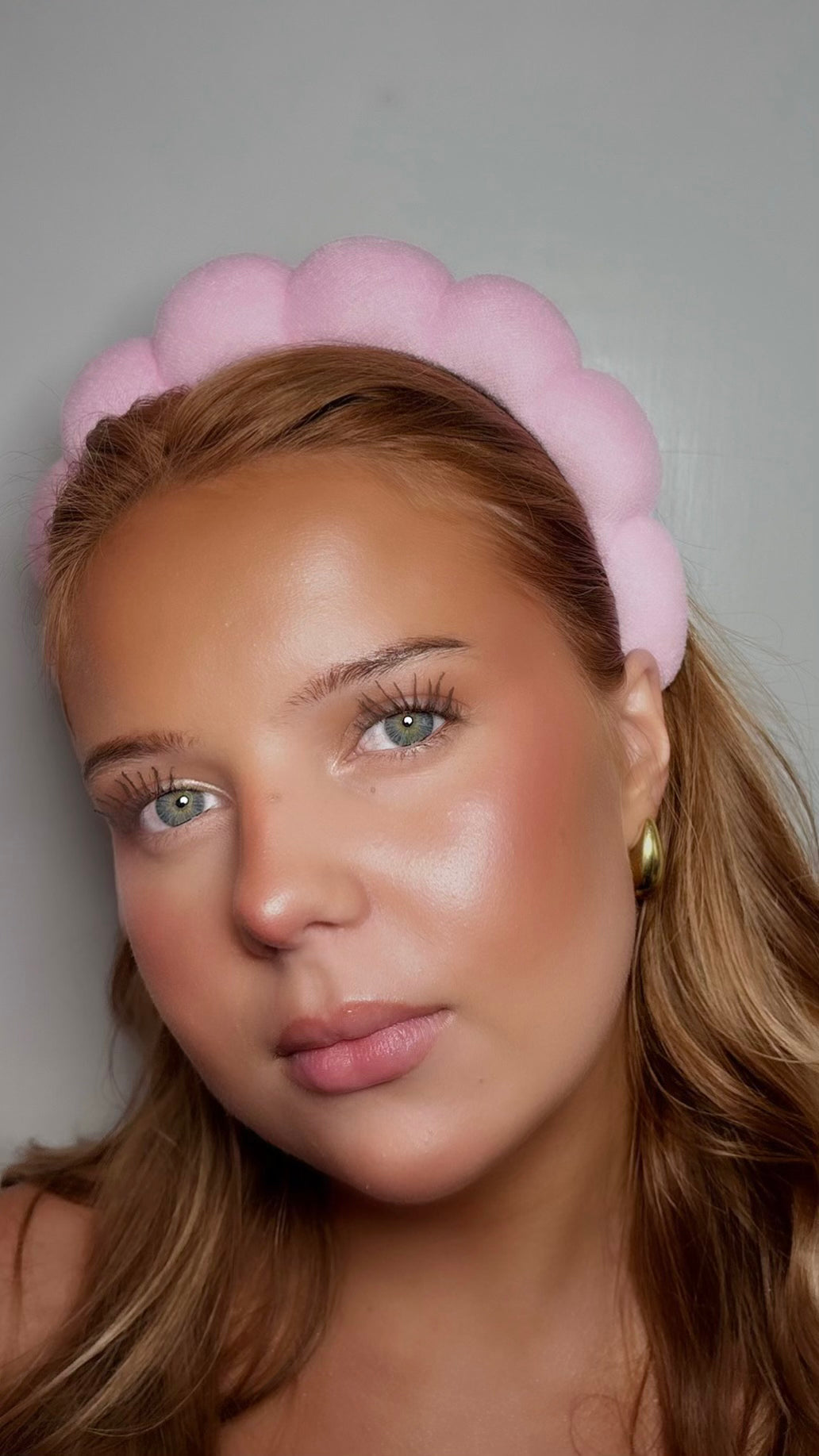 Bubble Hair Band Pink