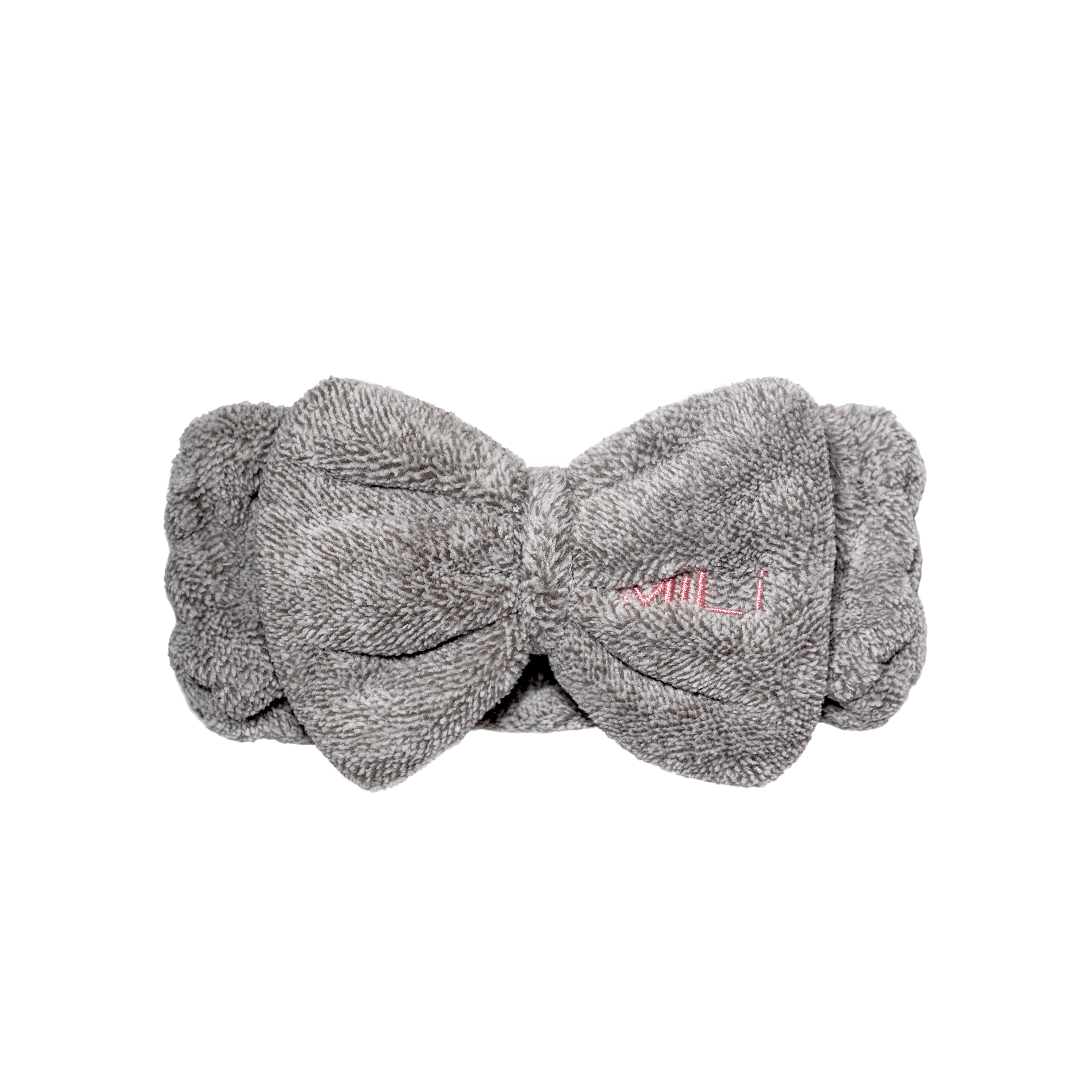 Makeup Bow Band Grey