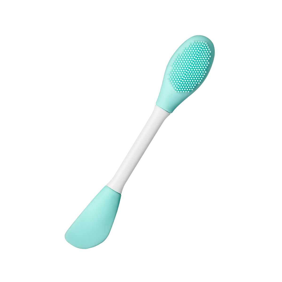 Mask Spatula and Cleaning Brush Turquoise