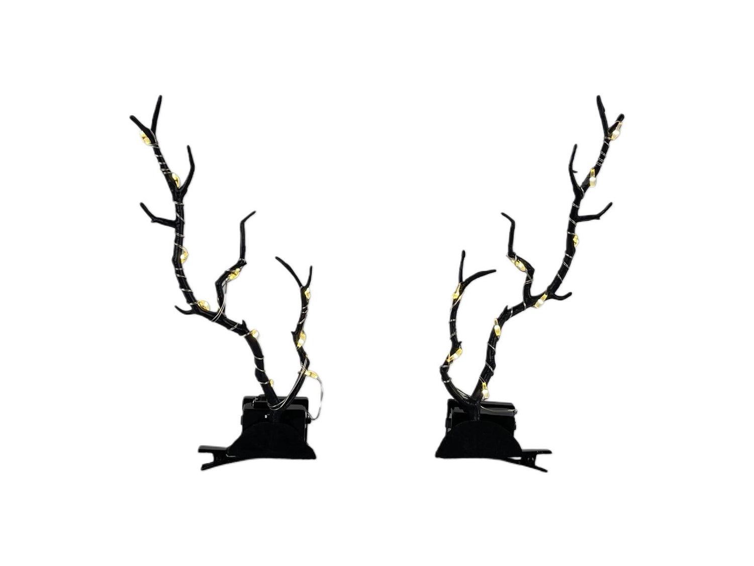 Reindeer Horn With Lights Golden