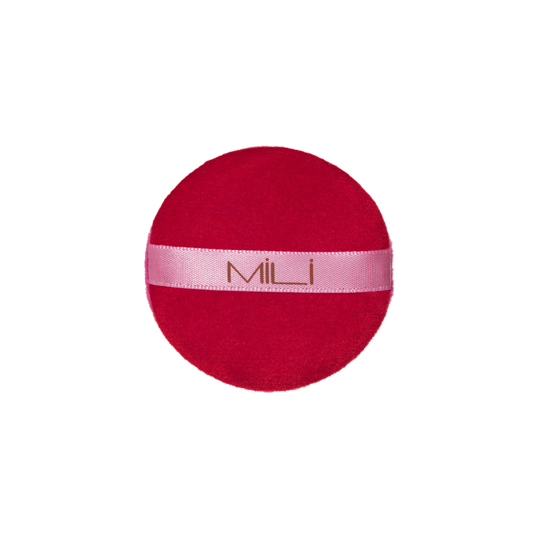 Powder Bake Puff Round Red