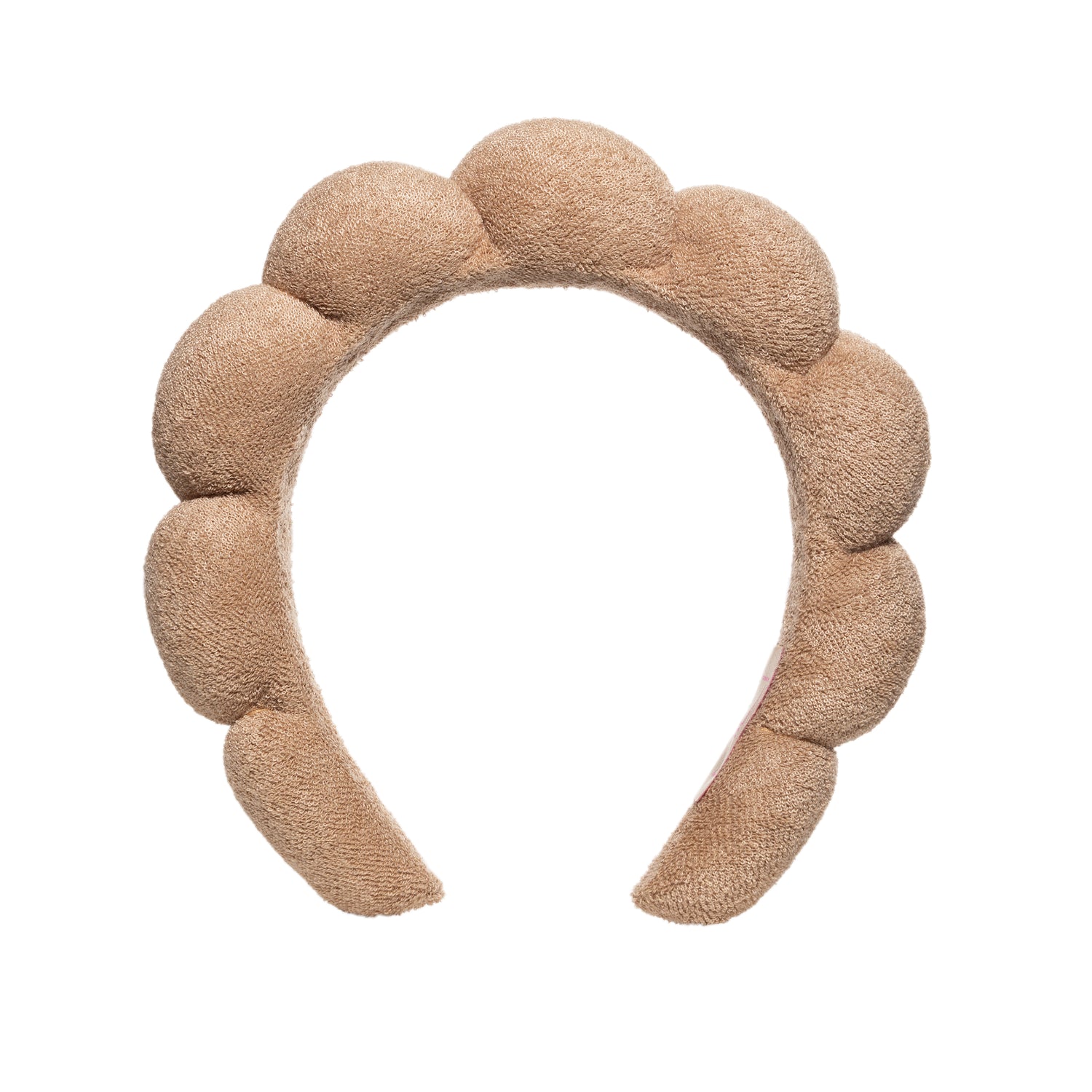 Bubble Hair Band Beige