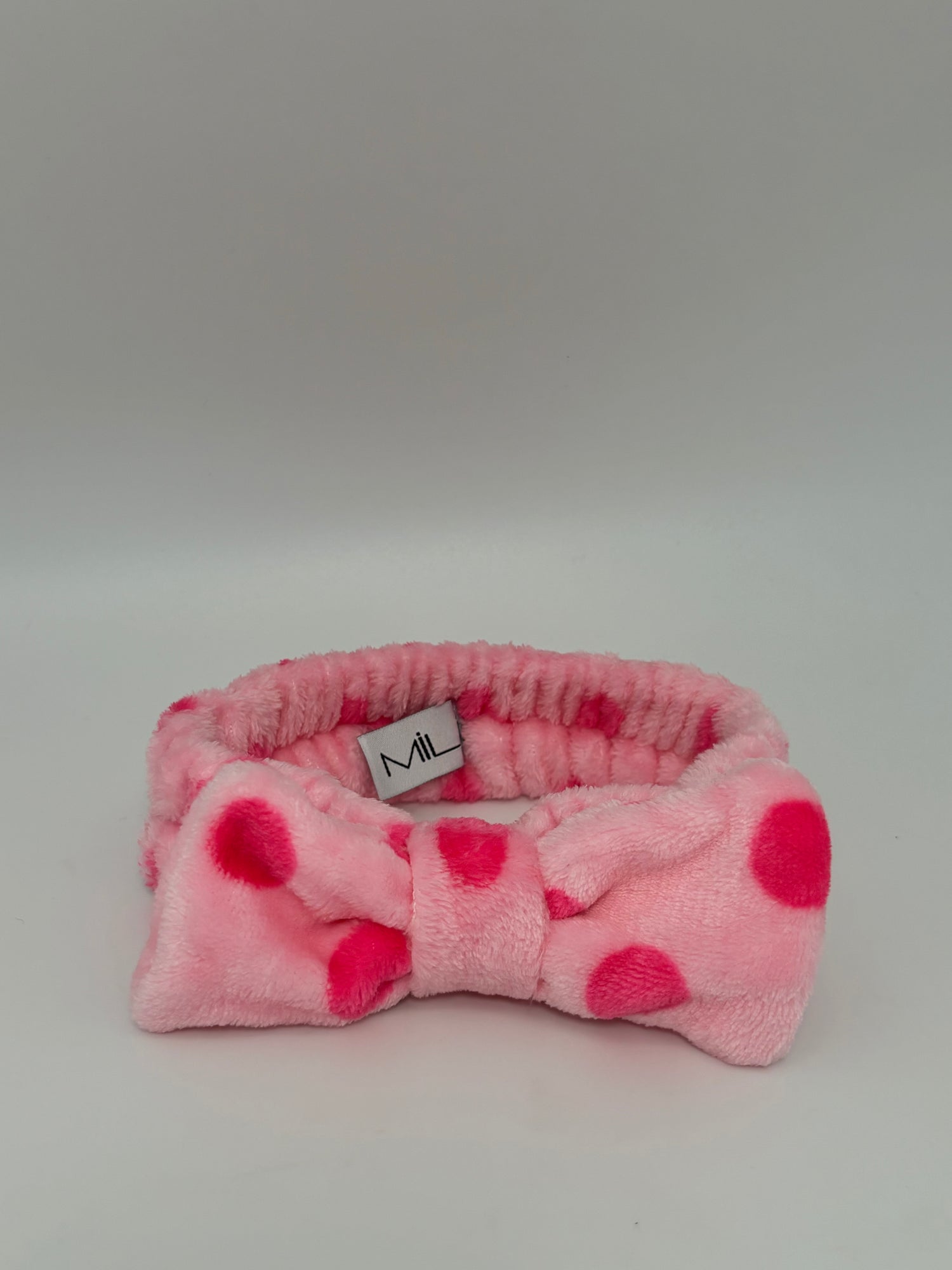 Hair Band Polka Dot Sweet Pink