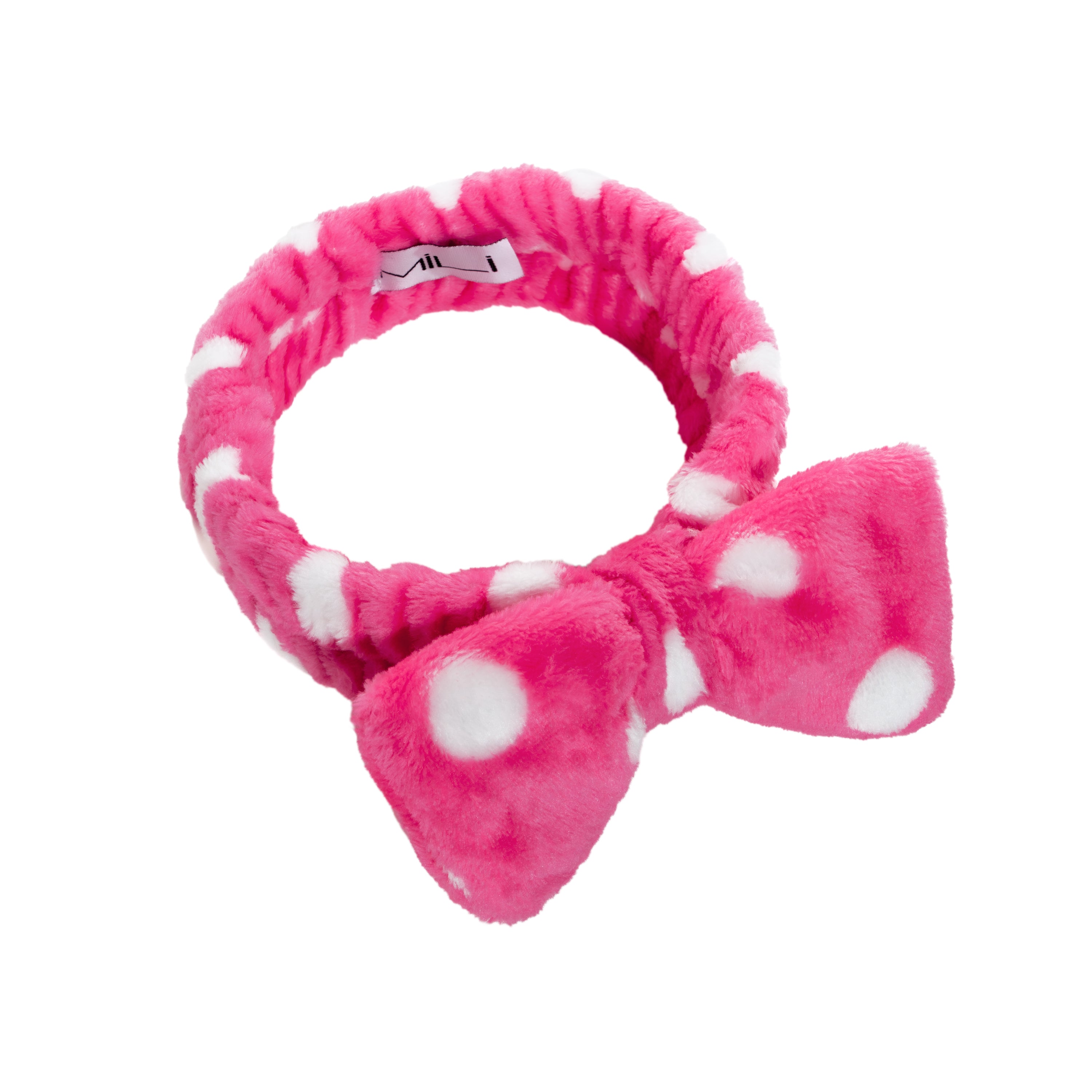 Hair Band Polka Dot Pink