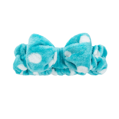 Hair Band Polka Dot Blue