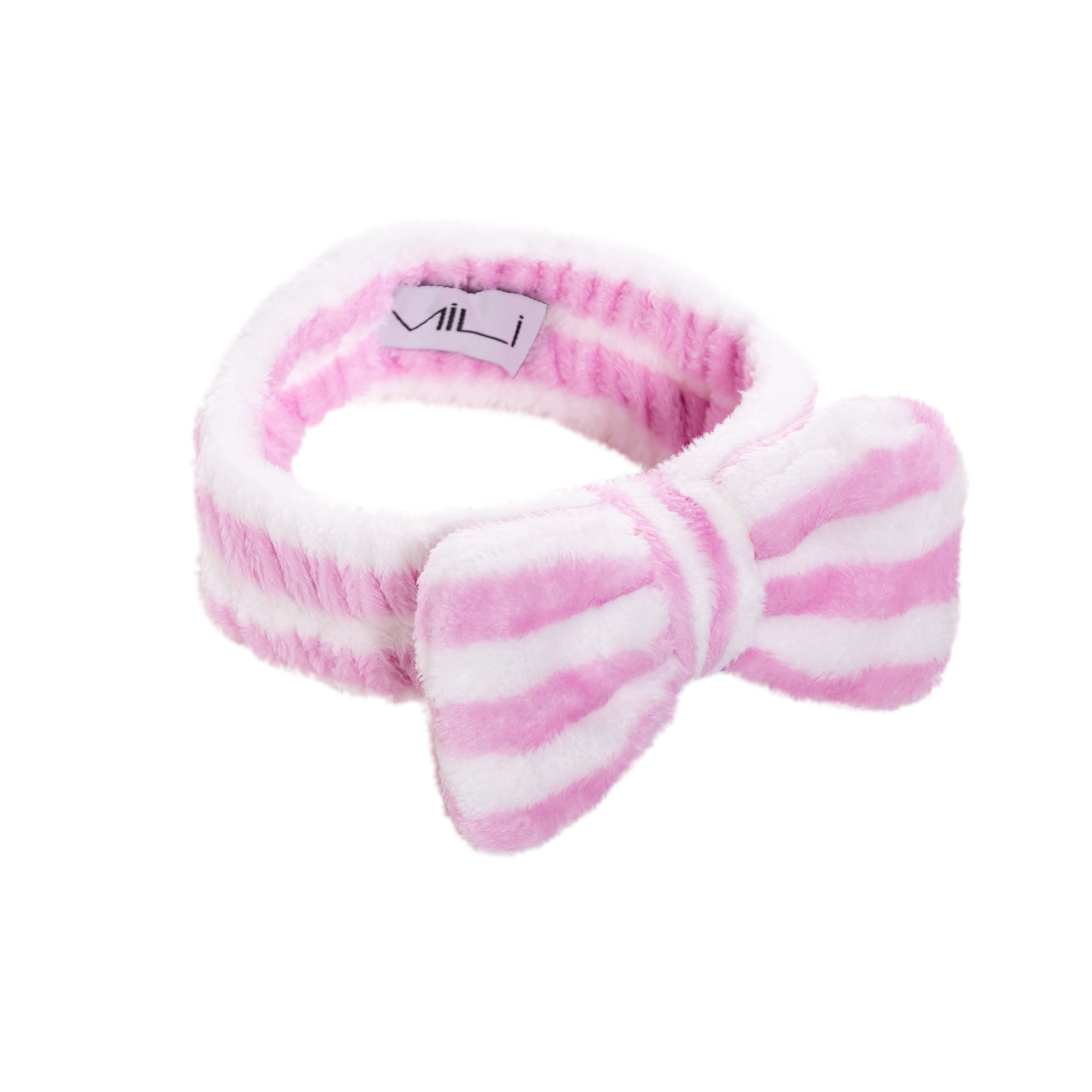 Hair Band Stripe Pink