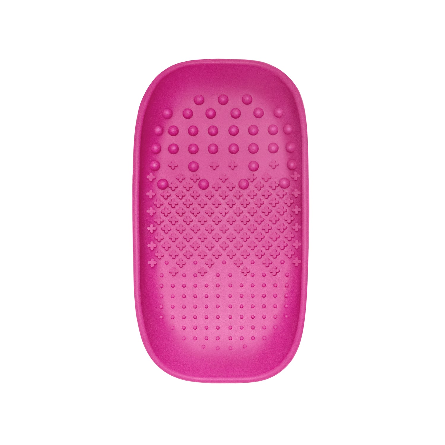 Brush Cleaning Tray Hot Pink