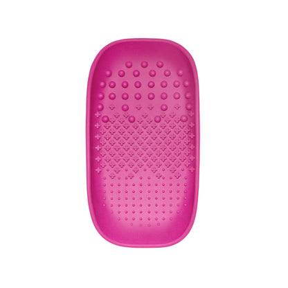 Brush Cleaning Tray Hot Pink