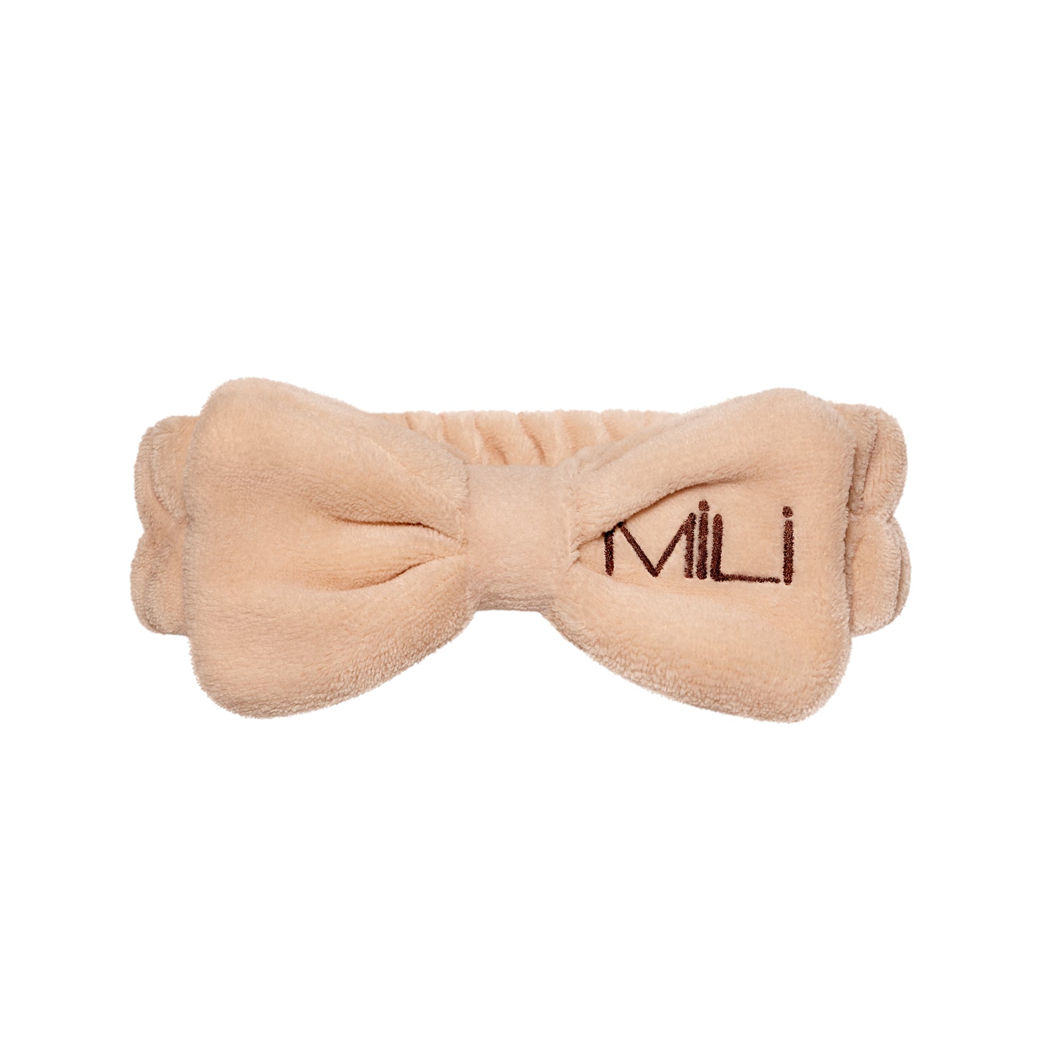 Makeup Bow Band Beige