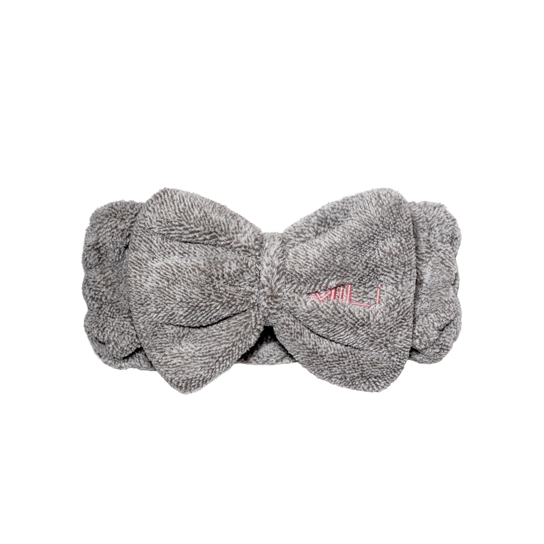 Makeup Bow Band Grey